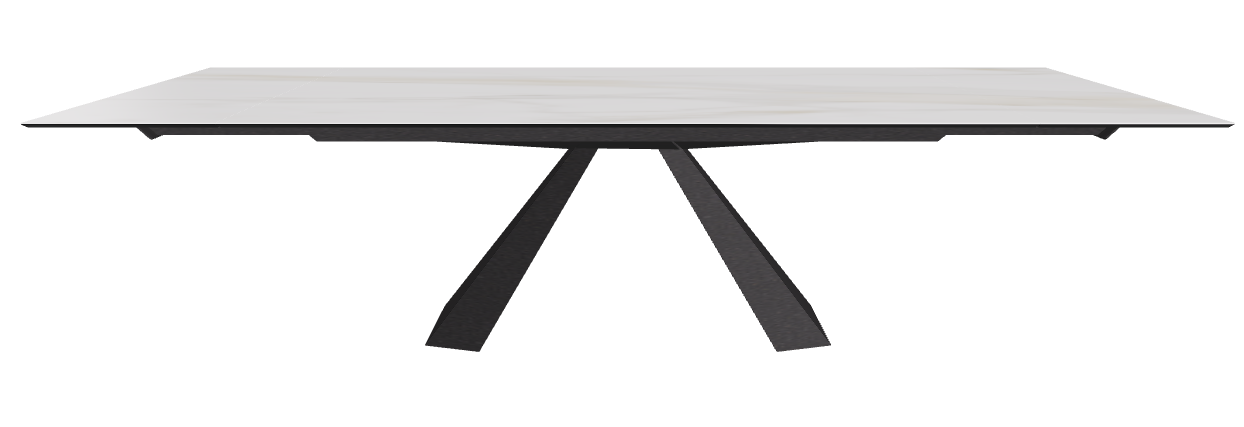 200/294x106x75h Rectangle Shaped_Matt Golden Calacatta_Black Embossed