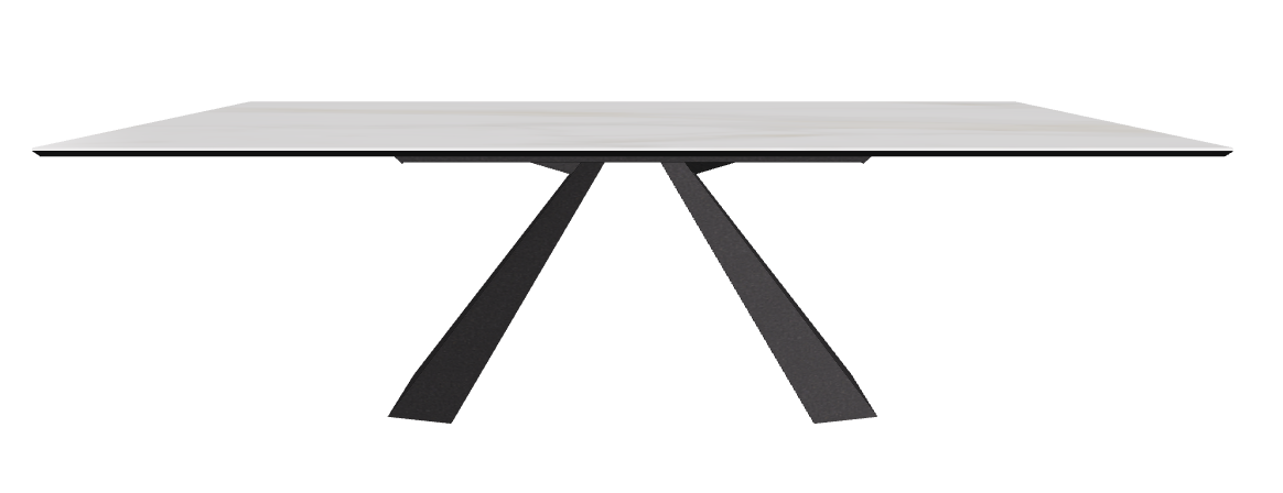 240x120x73h Rectangle Shaped_Matt Golden Calacatta_Black Embossed