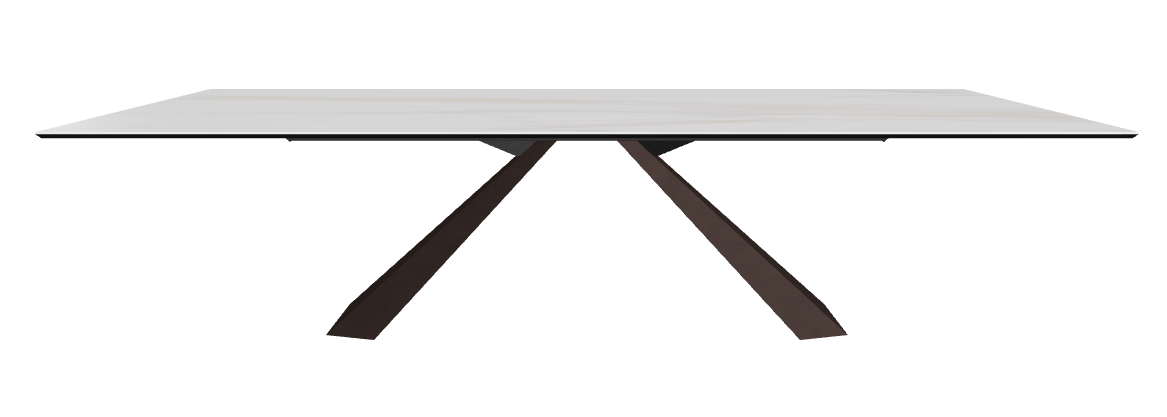 300x120x73h Rectangle Shaped_Matt Golden Calacatta_Bronze Embossed