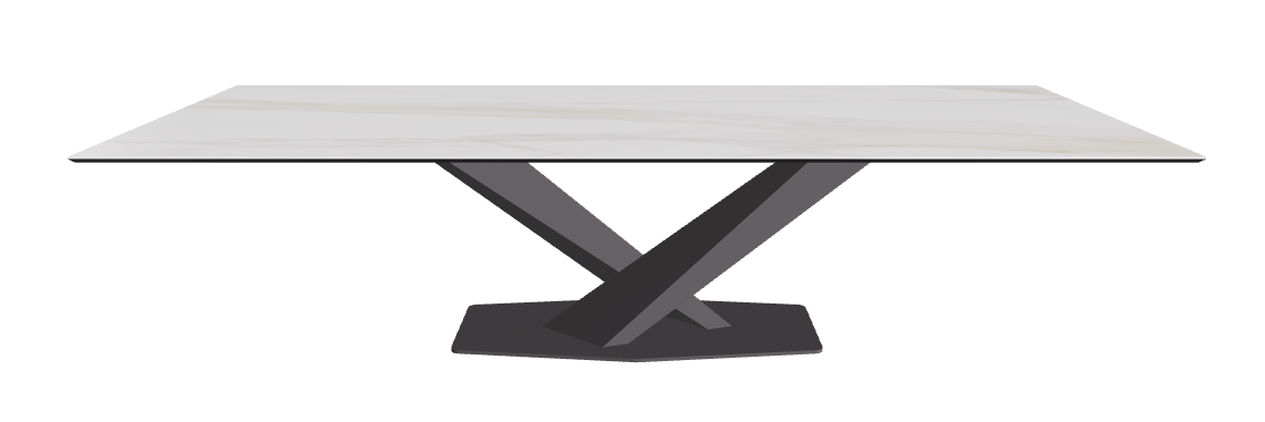Cattelan Italia Stratos Keramik Rectangular Dining Table – 300x120x75h