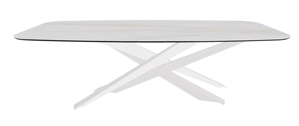 240x120x74.5h Barrel Shaped_Matt Golden Calacatta_Pearl Embossed