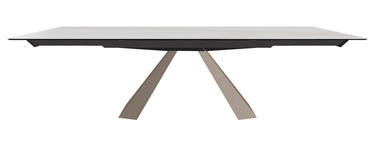 182/258x90x75h Rectangle Shaped_Matt Golden Calacatta_Titanium Embossed