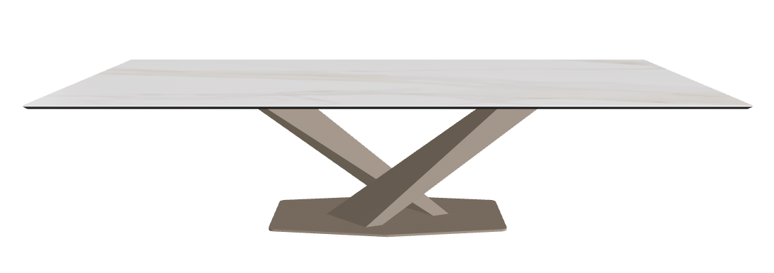Cattelan Italia Stratos Keramik Rectangular Dining Table – 300x120x75h
