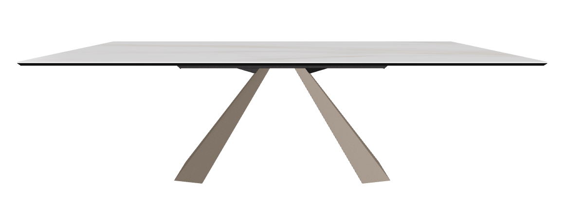 240x120x73h Rectangle Shaped_Matt Golden Calacatta_Titanium Embossed