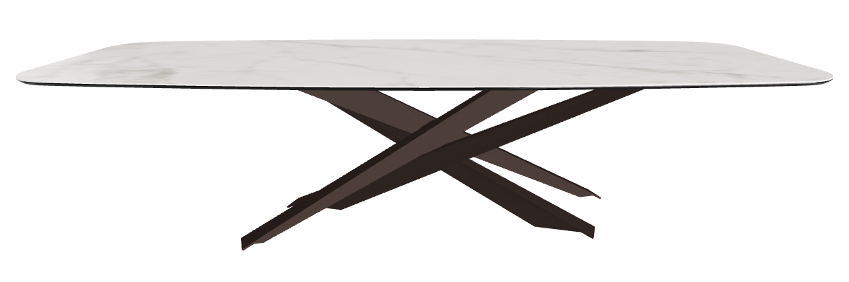 300x120x74.5h Barrel Shaped_Matt Invisible_Bronze Embossed