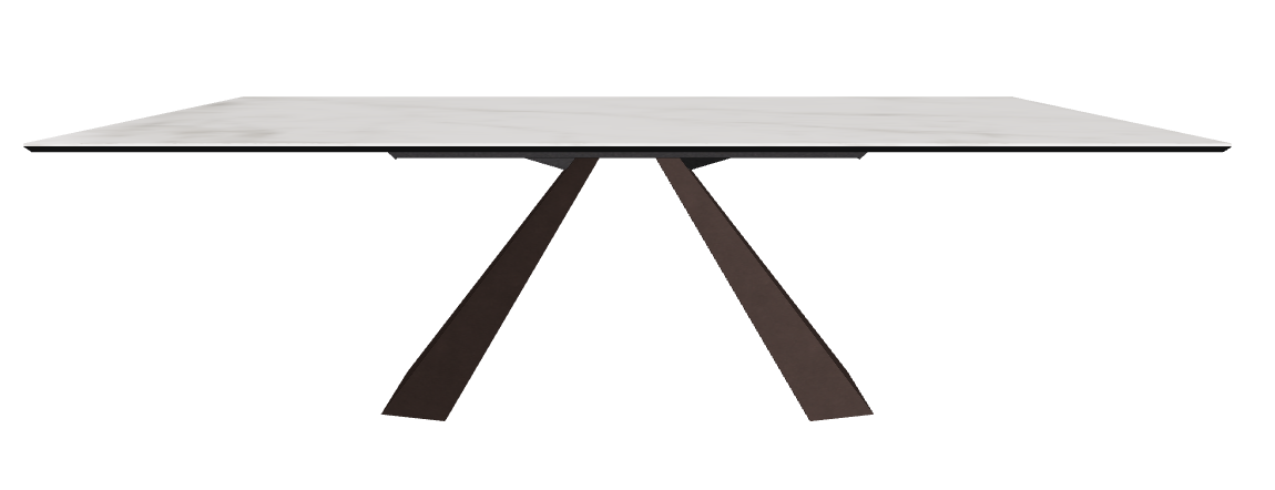 240x120x73h Rectangle Shaped_Matt Invisible_Bronze Embossed