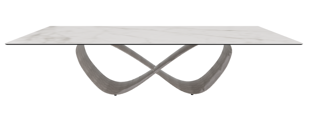 300x120x75h Rectangle Shaped_Matt Invisible_Brushed Grey