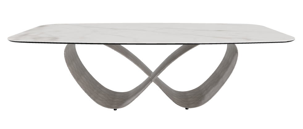 240x120x74h Barrel Shaped_Matt Invisible_Brushed Grey