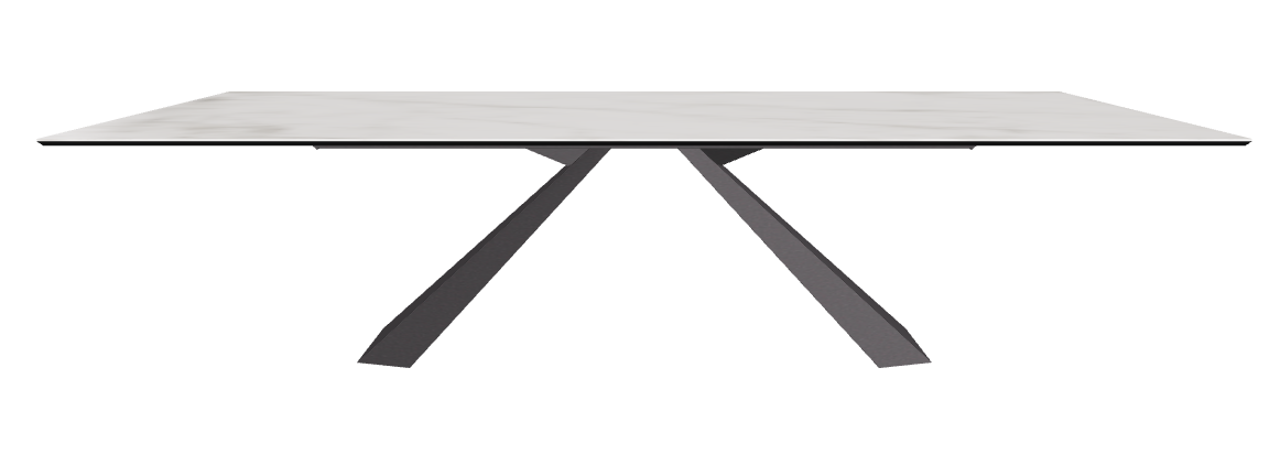 300x120x73h Rectangle Shaped_Matt Invisible_Graphite Embossed