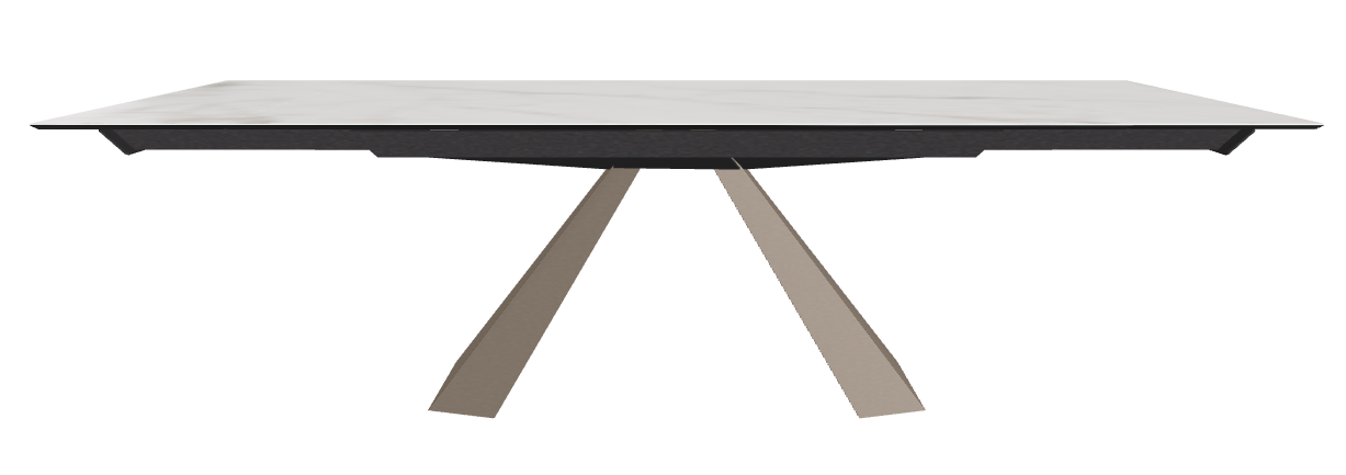 182/258x90x75h Rectangle Shaped_Matt Invisible_Titanium Embossed