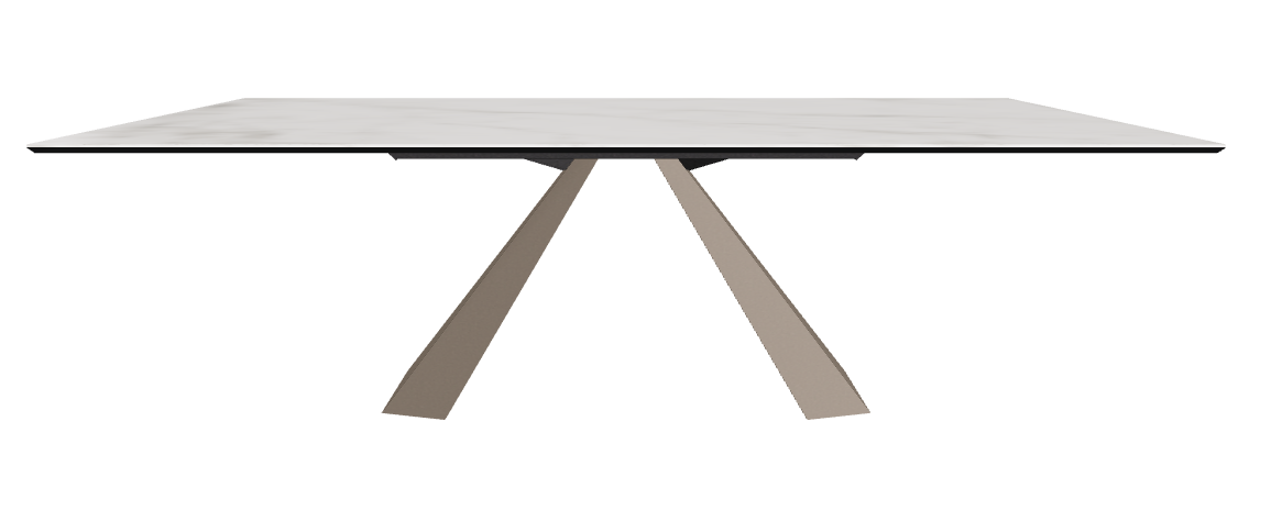 240x120x73h Rectangle Shaped_Matt Invisible_Titanium Embossed