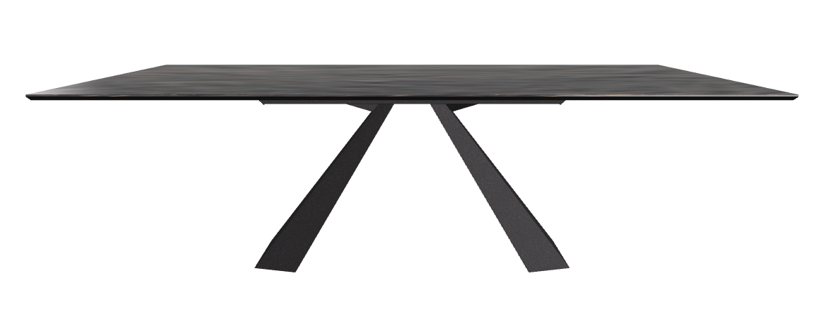 240x120x73h Rectangle Shaped_Matt Portoro_Black Embossed