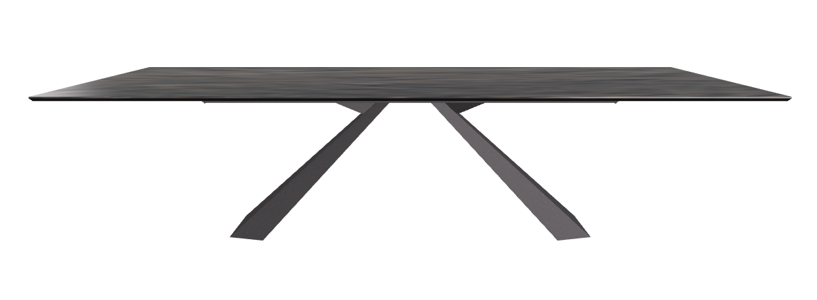 300x120x73h Rectangle Shaped_Matt Portoro_Graphite Embossed