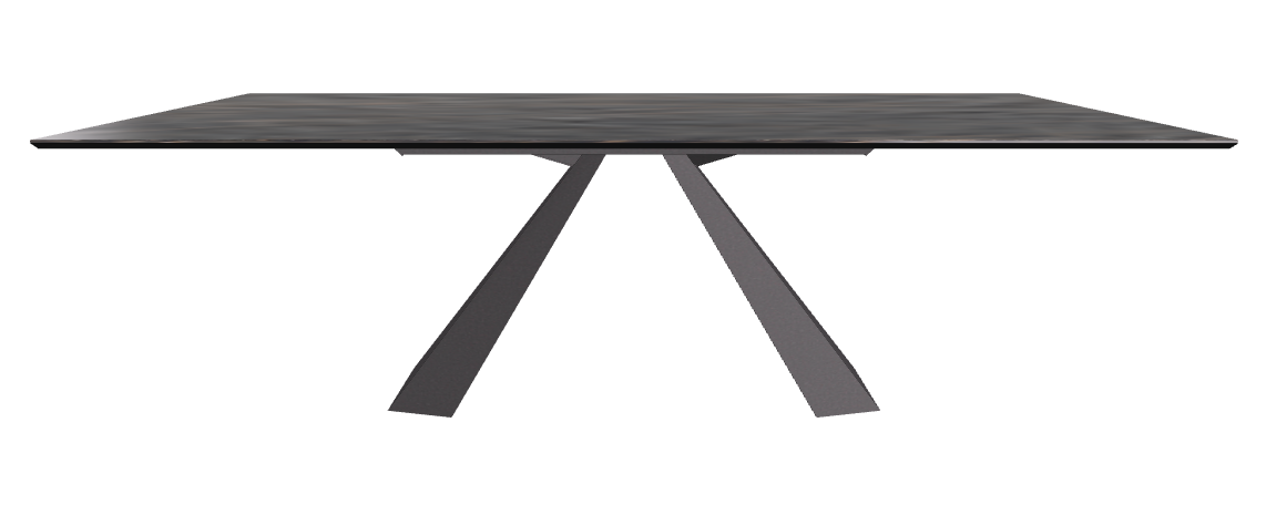 240x120x73h Rectangle Shaped_Matt Portoro_Graphite Embossed