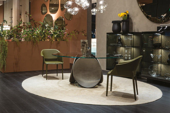 Cattelan Italia Maxim Glass Dining Table