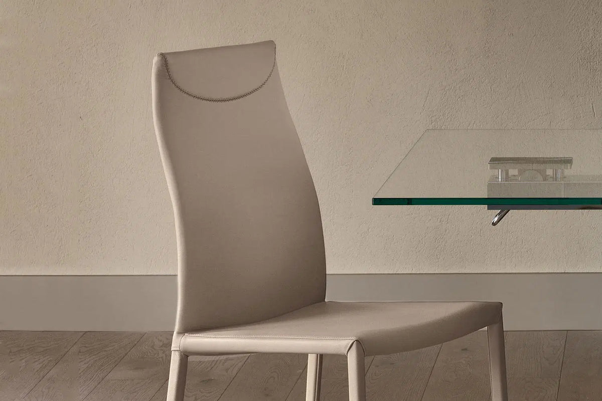 Maya Flex Dining Chair_Glove Soft Leather_Argo