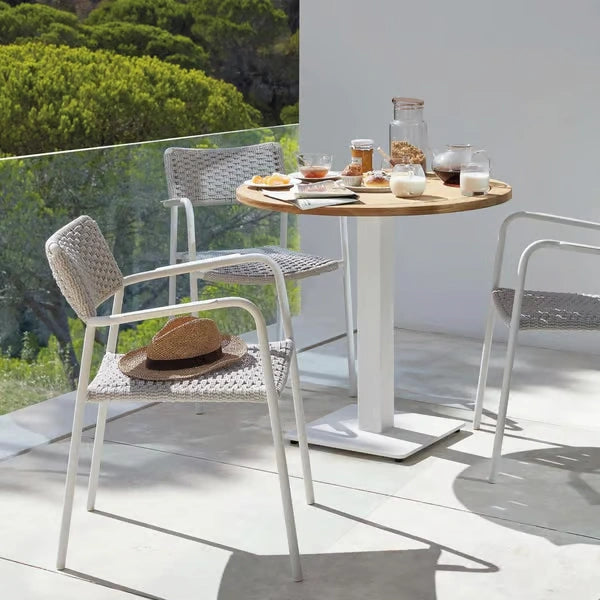 Manutti Napoli Bistro Table 75 × 75 × 75h cm