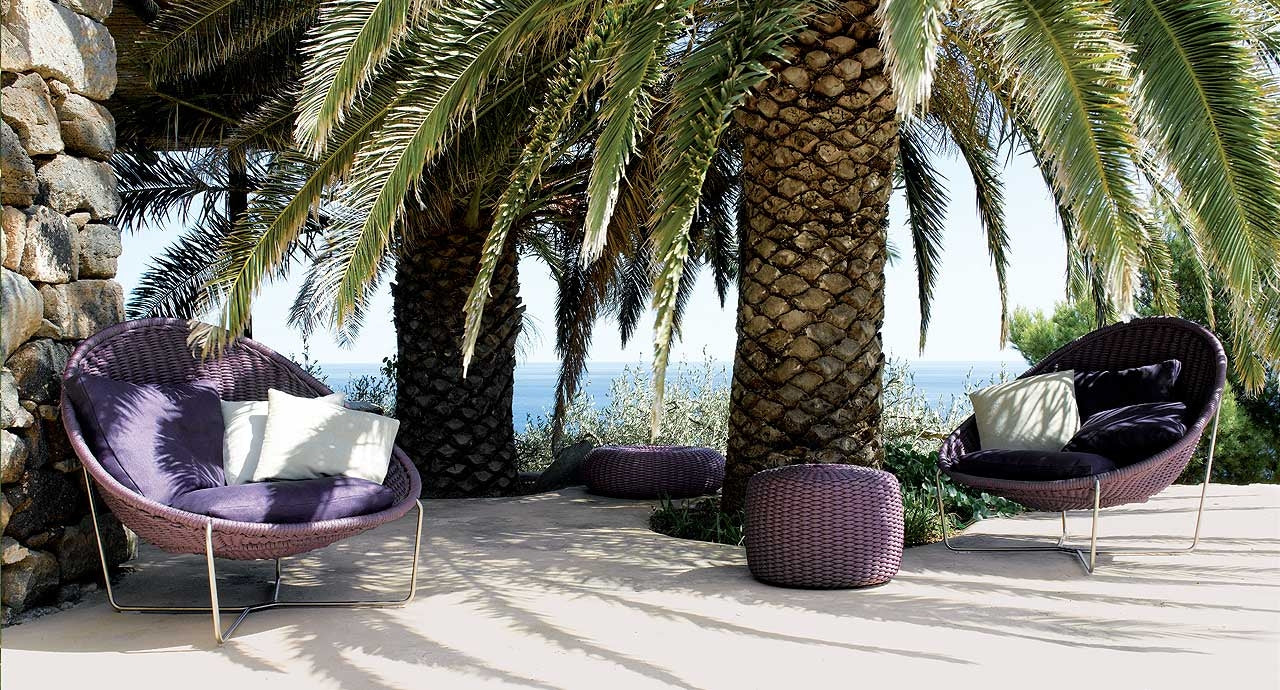 Paola Lenti Nido Armchairs