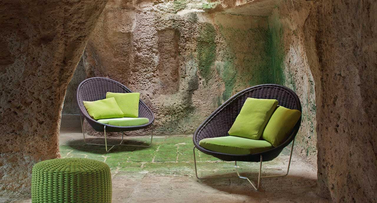 Paola Lenti Nido Armchairs