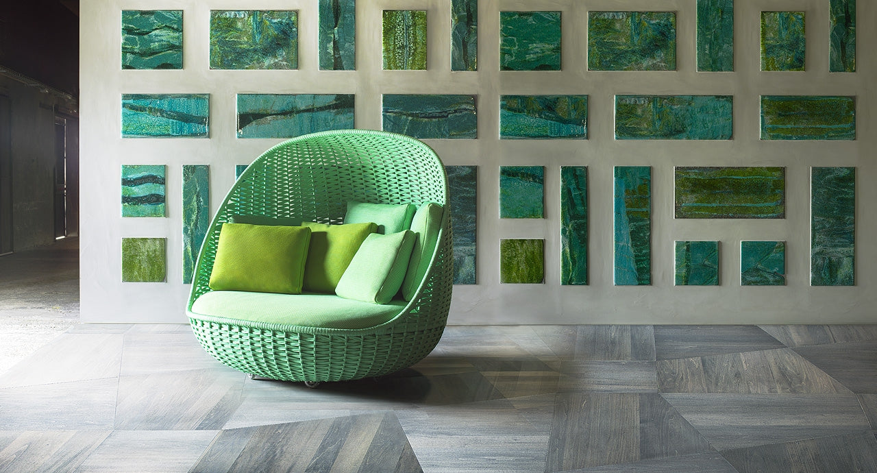 Paola Lenti Orbitry Swivelling Armchairs