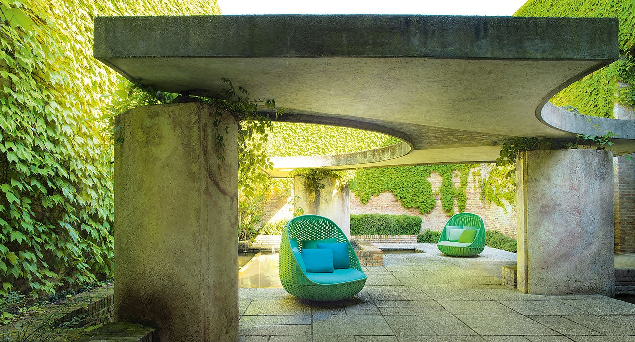Paola Lenti Orbitry Swivelling Armchairs