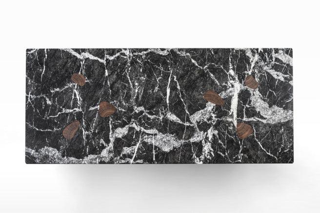 Porada Oswood Round & Rectangular Shaped Marble Dining Table
