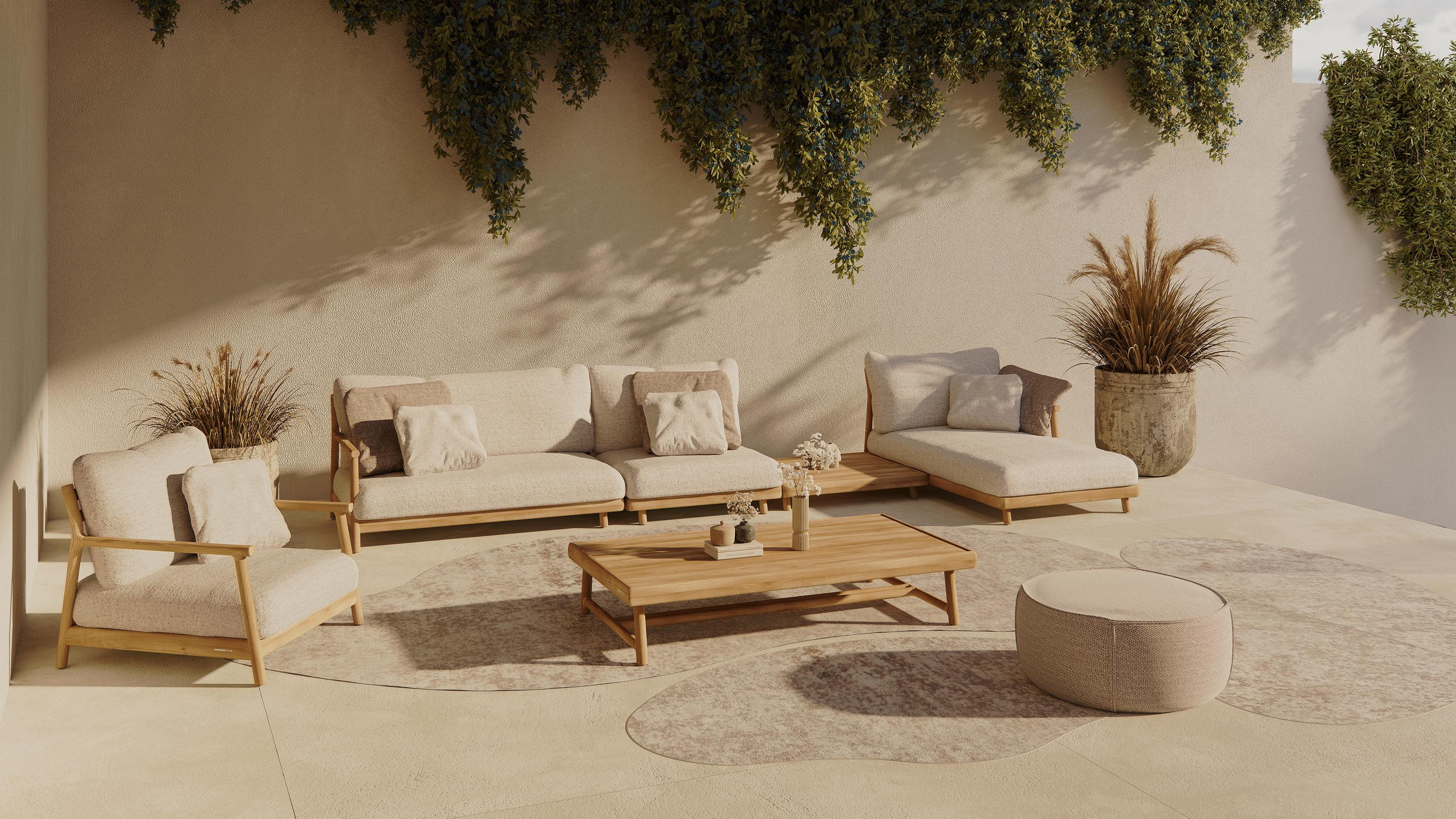 Manutti Muyu Left Corner Double Seating