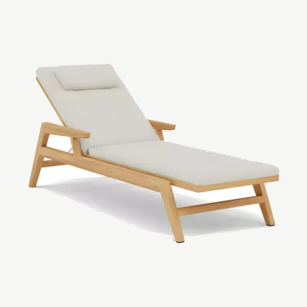 Manutti Sunrise Sun Lounger With Armrest