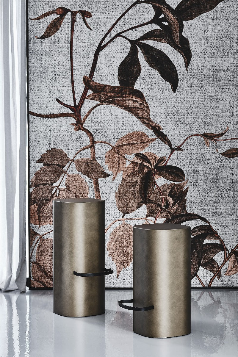 Cattelan Italia Pancho Steel Stool And Footrests