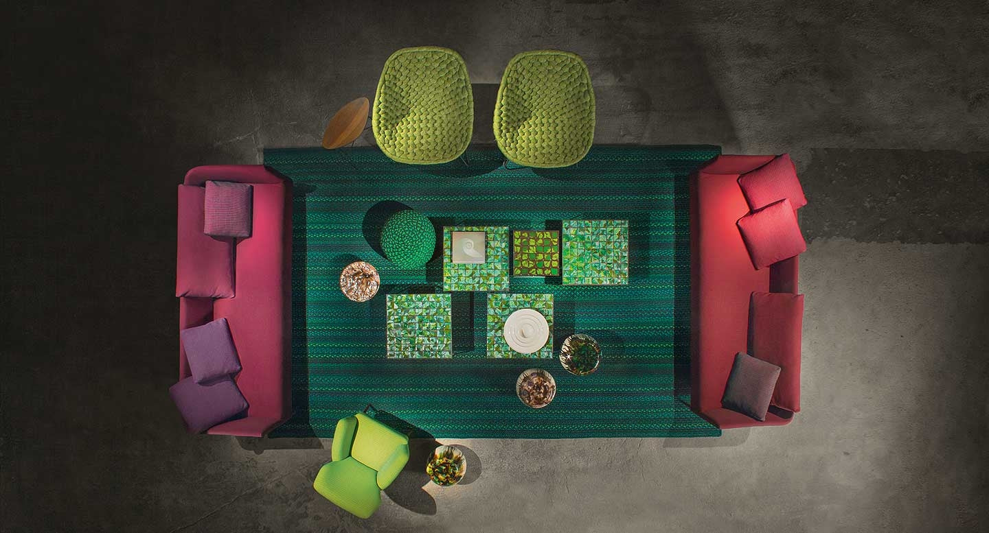 Paola Lenti Sciara Side Tables