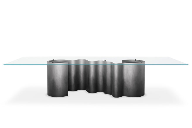Cattelan Italia Papel Glass Dining Table