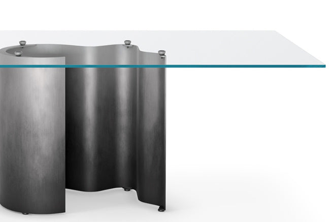 Cattelan Italia Papelito Glass Dining Table