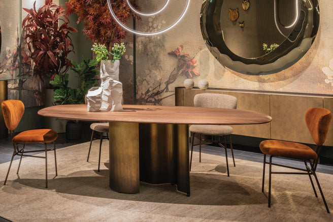 Cattelan Italia Papelito Wood Dining Table