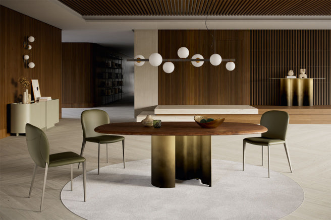 Cattelan Italia Papelito Wood Dining Table