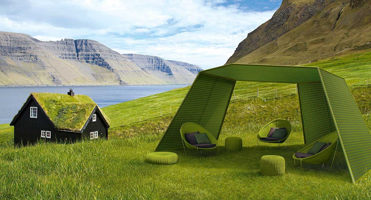 Paola Lenti Pavilion Shading Sail