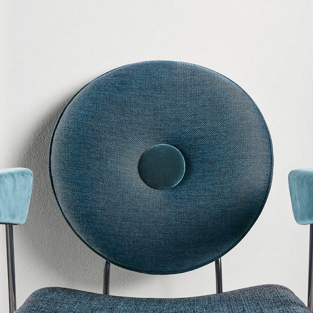 Bontempi Casa Penelope Chair With Metal Frame & Arms