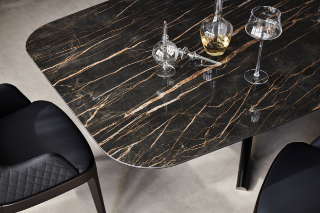 Cattelan Italia Planer Keramik Rectangular & Biscuit Shaped Dining Table 220 & 300