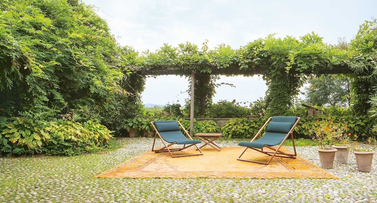 Paola Lenti Portofino Foldable Lounge Chairs