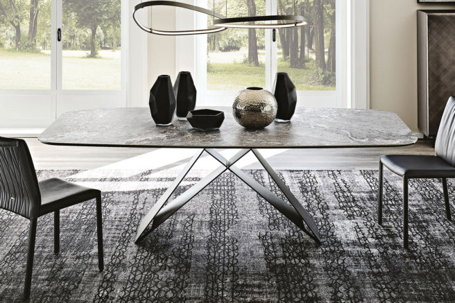 Cattelan Italia Premier Keramik Barrel Shaped Dining Table 240 & 300