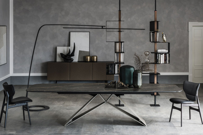 Cattelan Italia Premier Keramik Barrel & Biscuit Shaped Dining Table 200 & 220