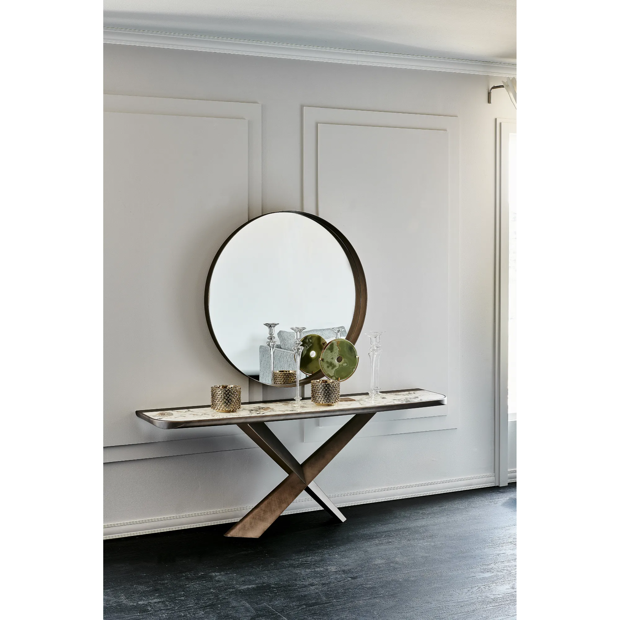 Cattelan Italia Terminal Keramik Premium Console With Base