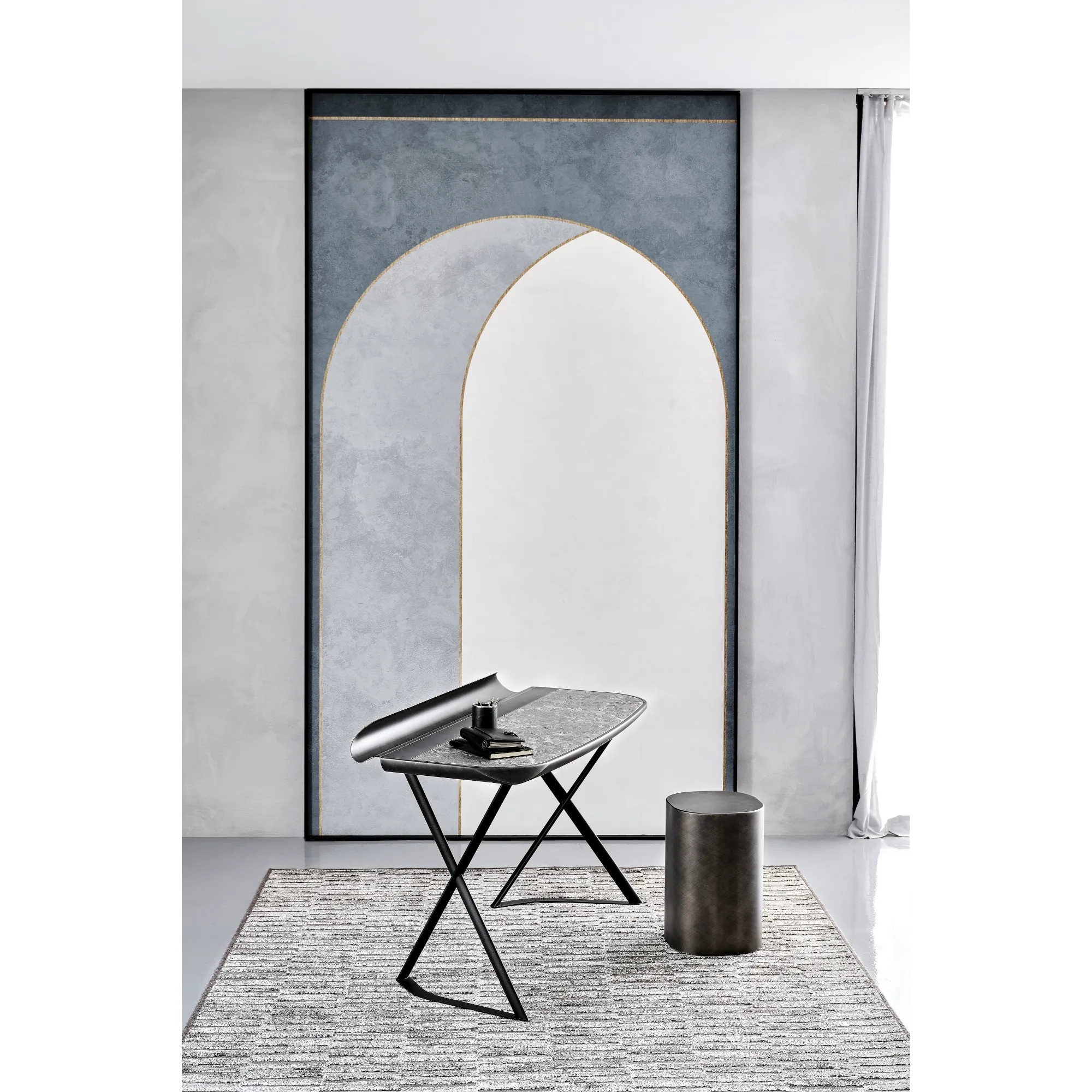 Cattelan Italia Cocoon Keramik Desk With Base