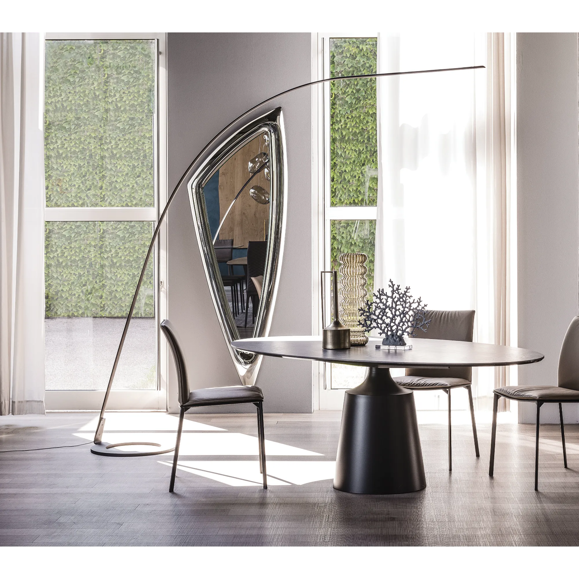 Cattelan Italia Lampo Floor And Table Lamp