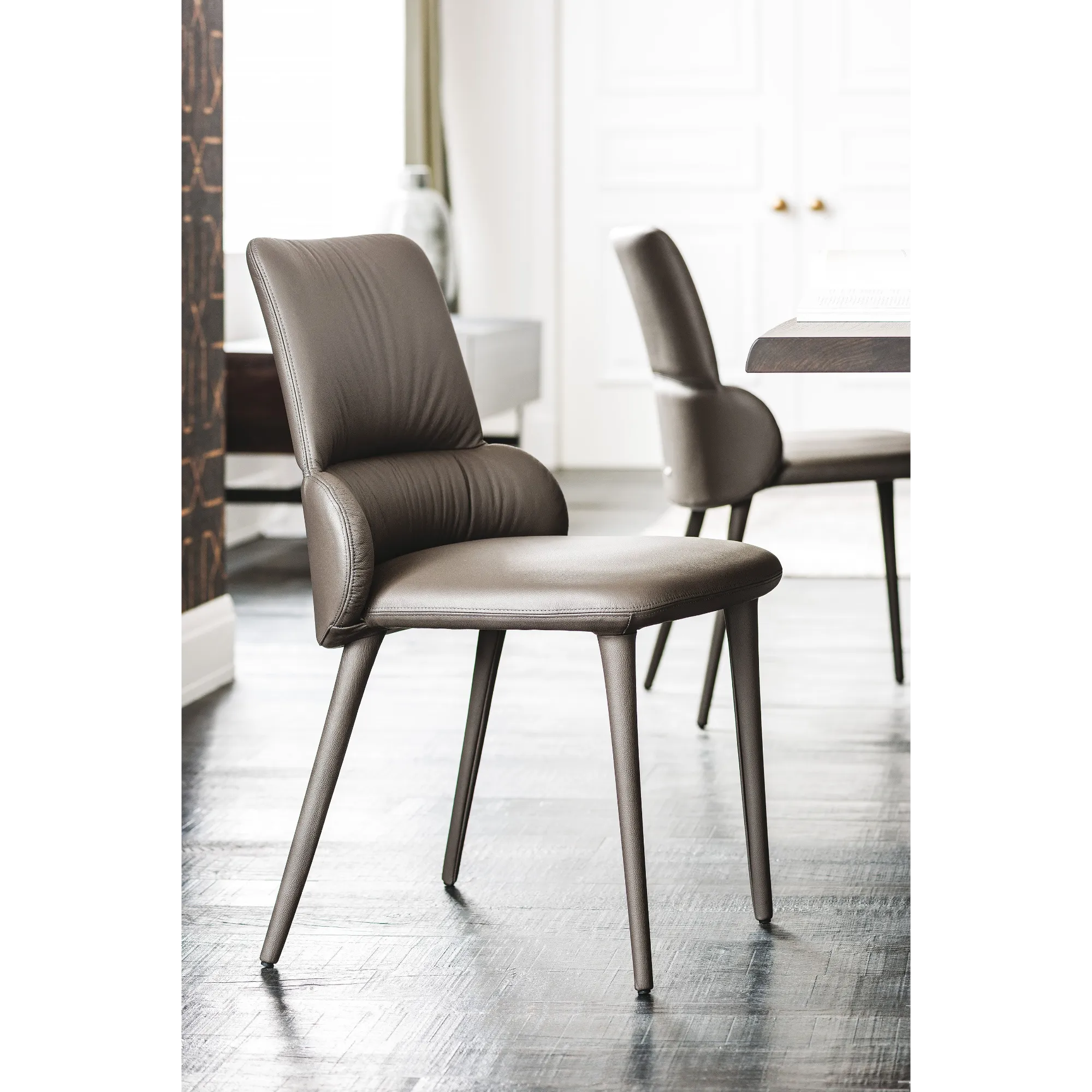 Cattelan Italia Ginger Chair With Steel Frame