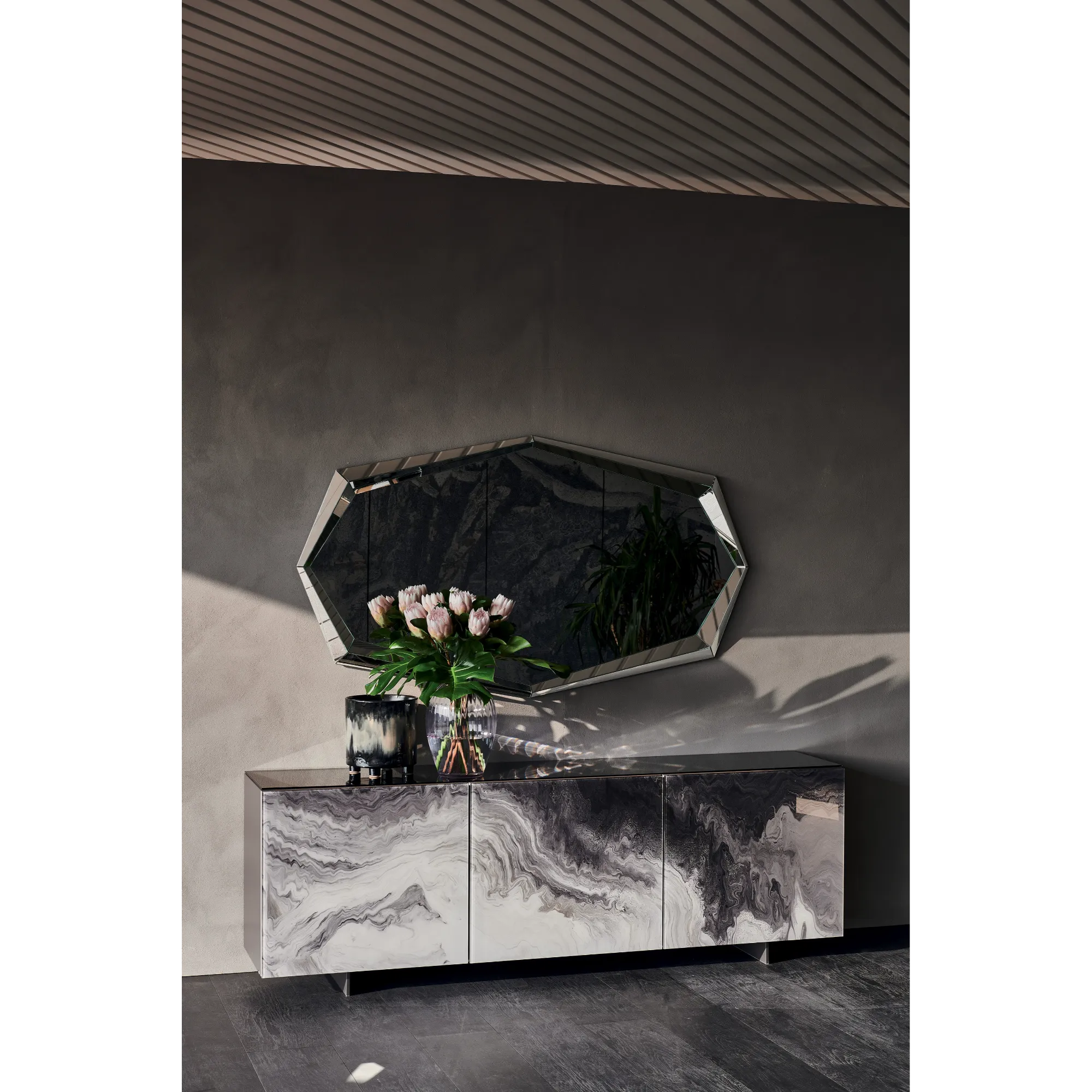 Cattelan Italia Focus Crystalart Sideboard