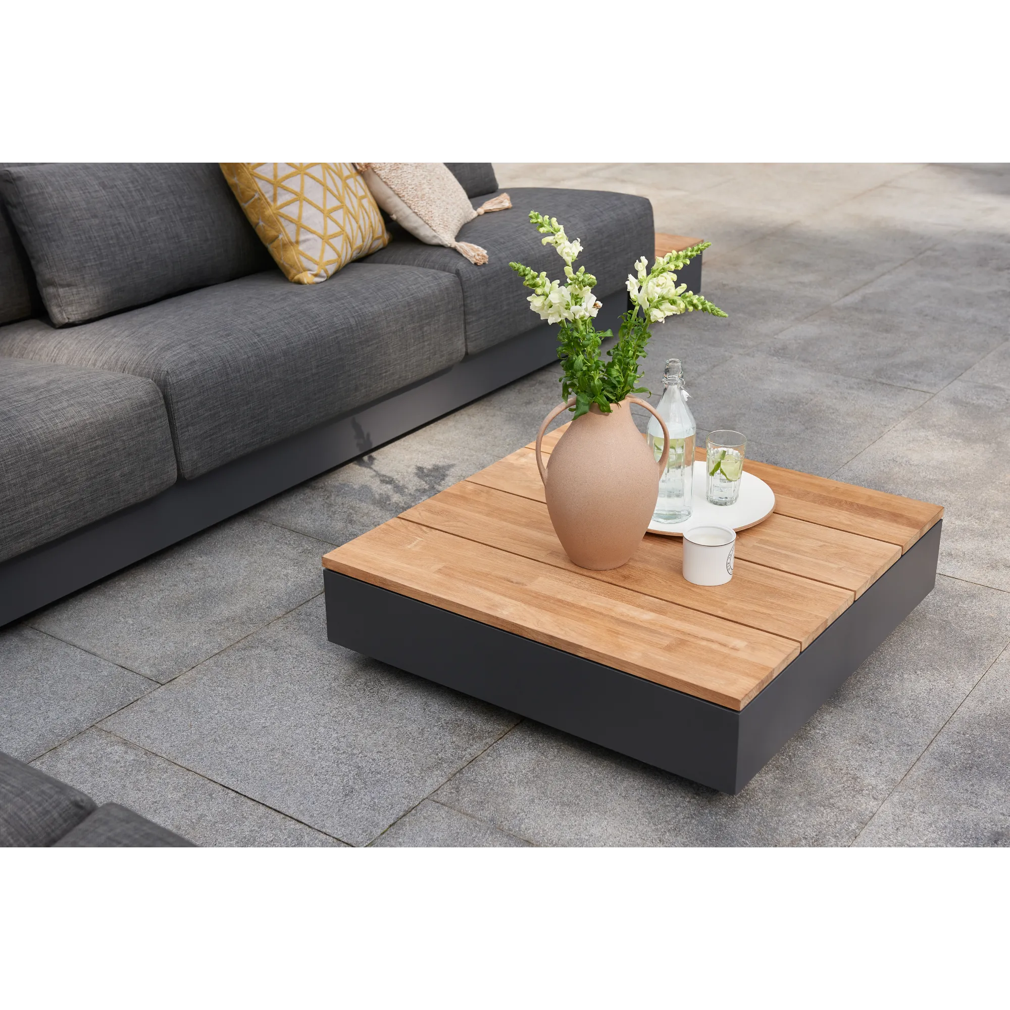 Ibiza Large Bench And End Tables