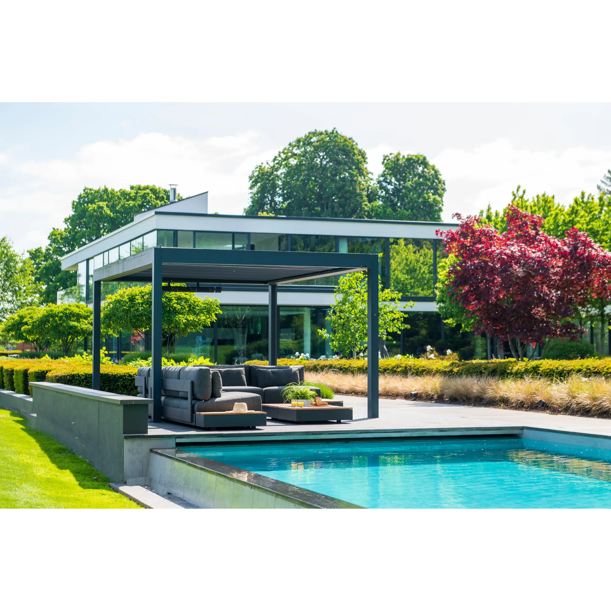 Ibiza Corner Group W/ 2 Side And 2 Coffee Tables