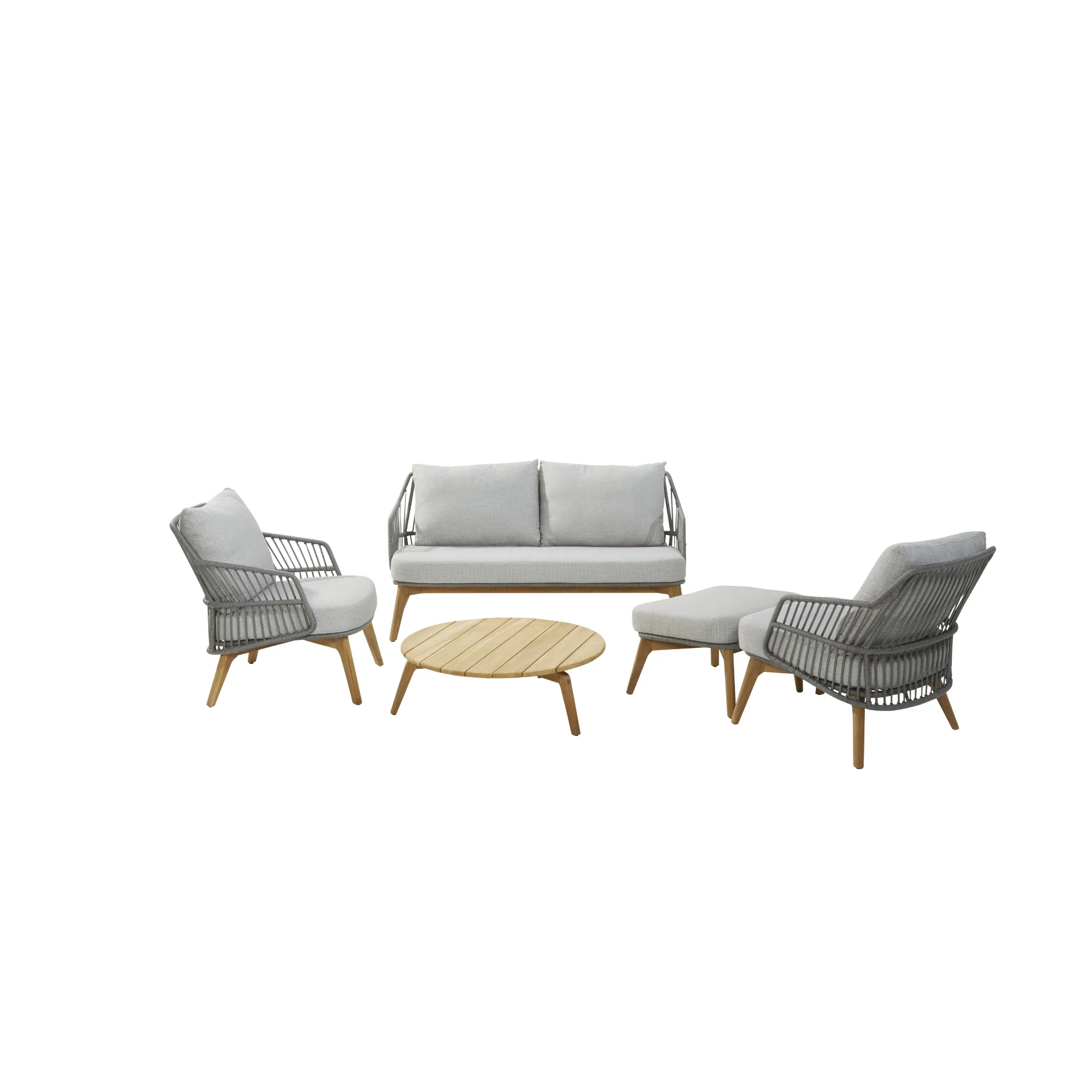Sempre Lounge Set With Footstool And Coffee Table Set