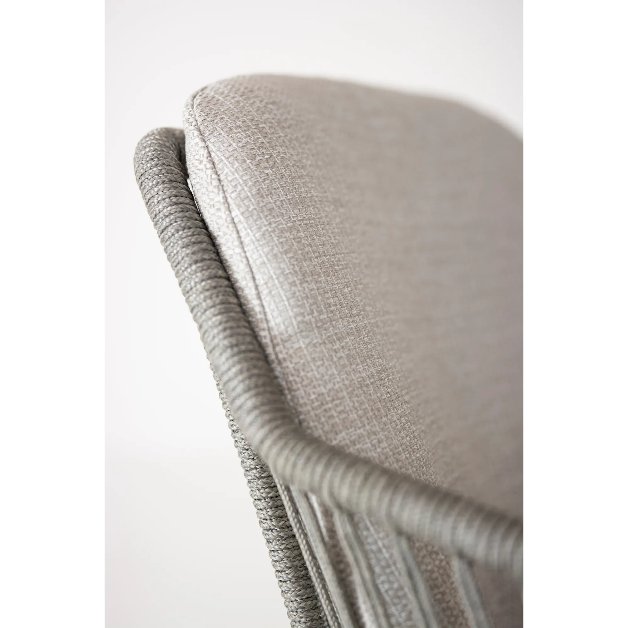 4 Seasons Outdoor Sempre Dining Chair Teak Silver Grey With 2 Cushions