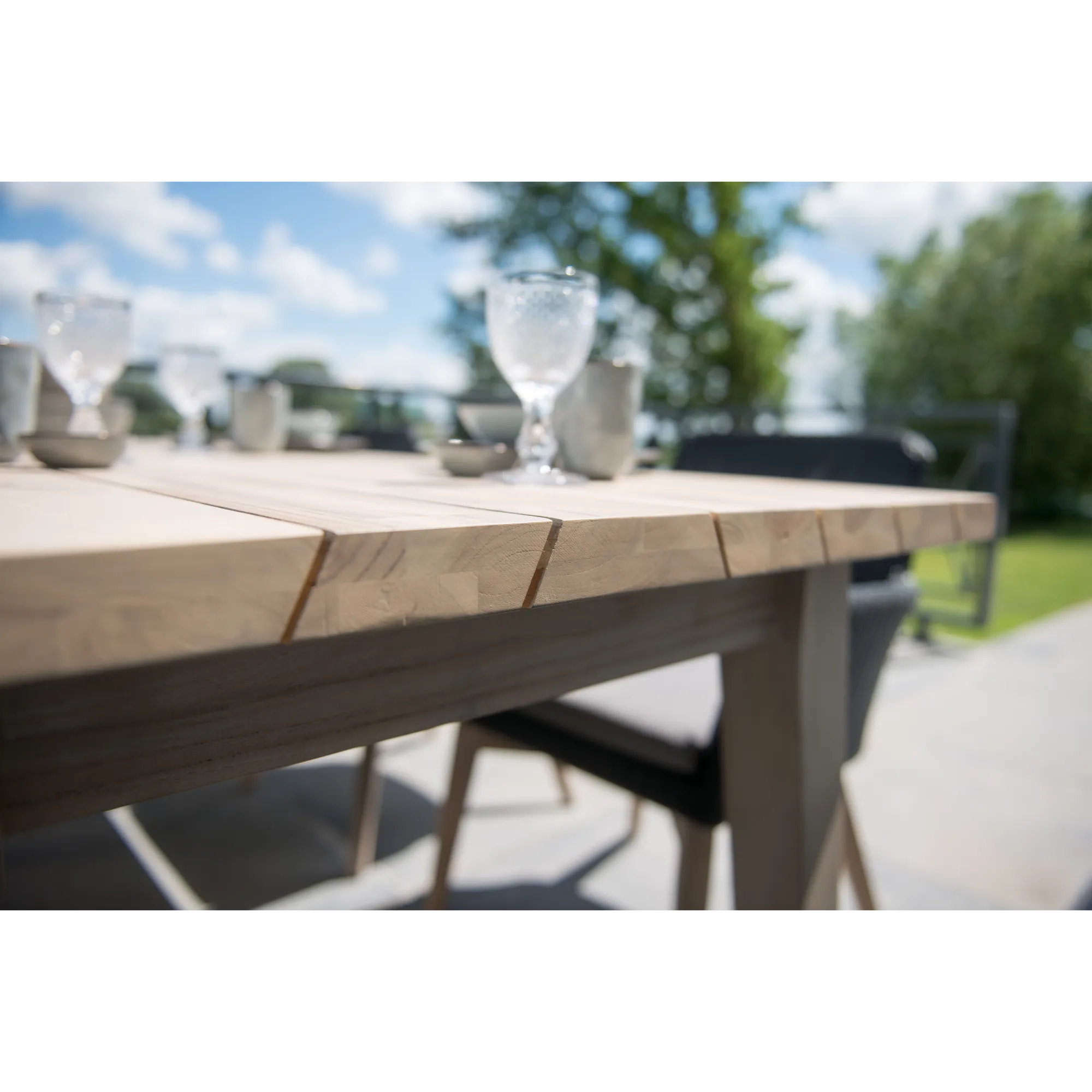 4 Seasons Outdoor Derby Teak Top 240x100 cm